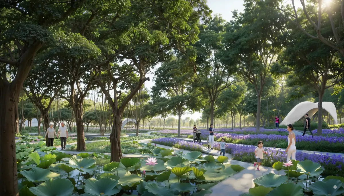 Công viên sinh thái ngập nước 5,2ha tạo điểm nhấn cảnh quan quy hoạch Nam Nha Trang