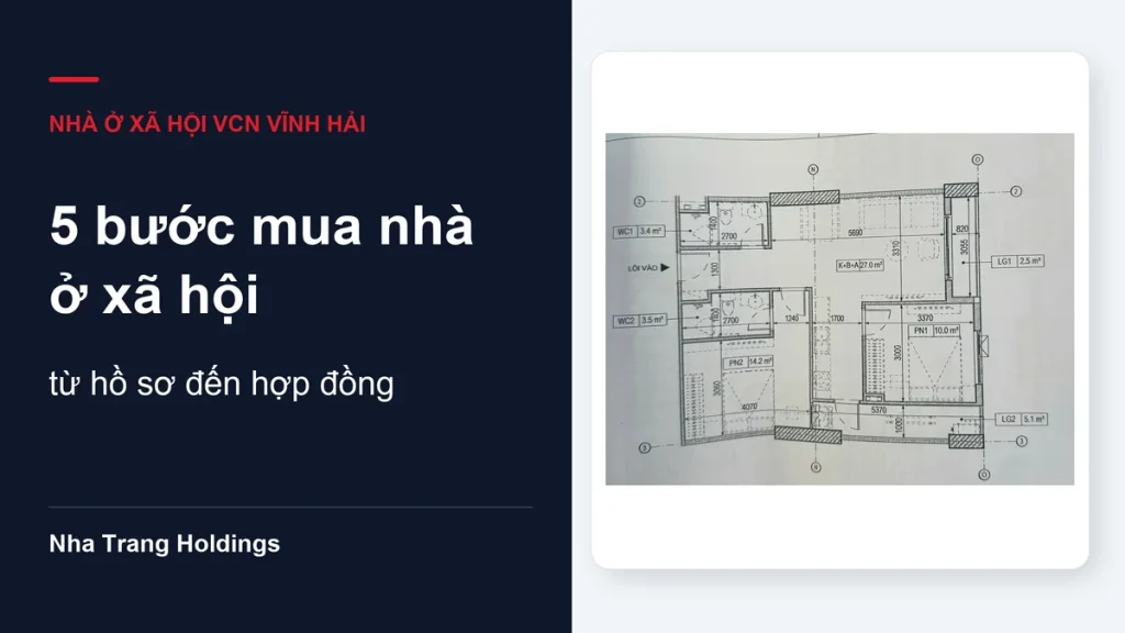 Hướng Dẫn Mua Nhà Ở Xã Hội VCN Vĩnh Hải: 5 Bước Từ Hồ Sơ Đến Hợp Đồng