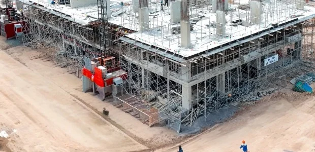 Tiến độ nhà ở xã hội VCN Vĩnh Hải tháng 9/2026 thi công sàn tầng 3 Block A