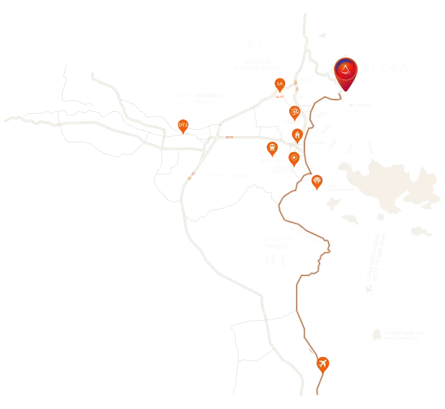 Alora Nha Trang location map