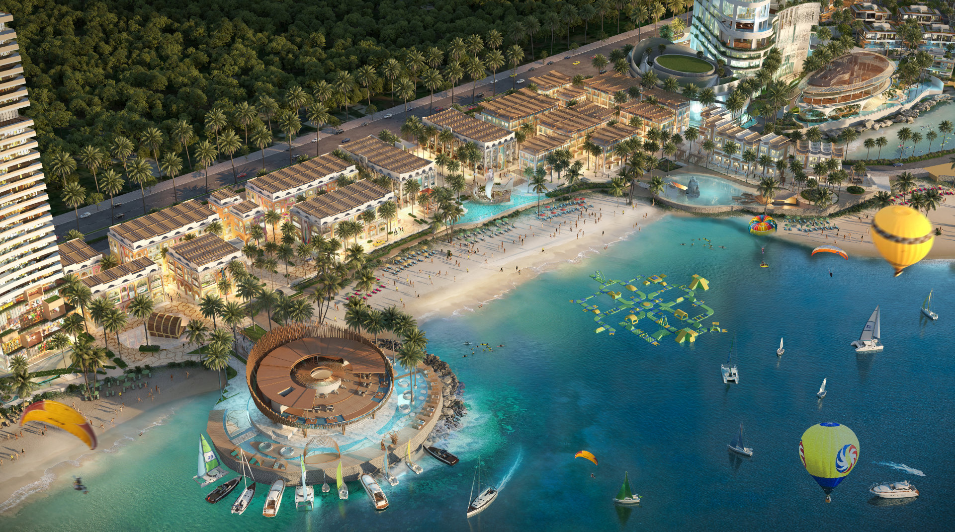 Beach Club phong cách thời thượng tại Vega City