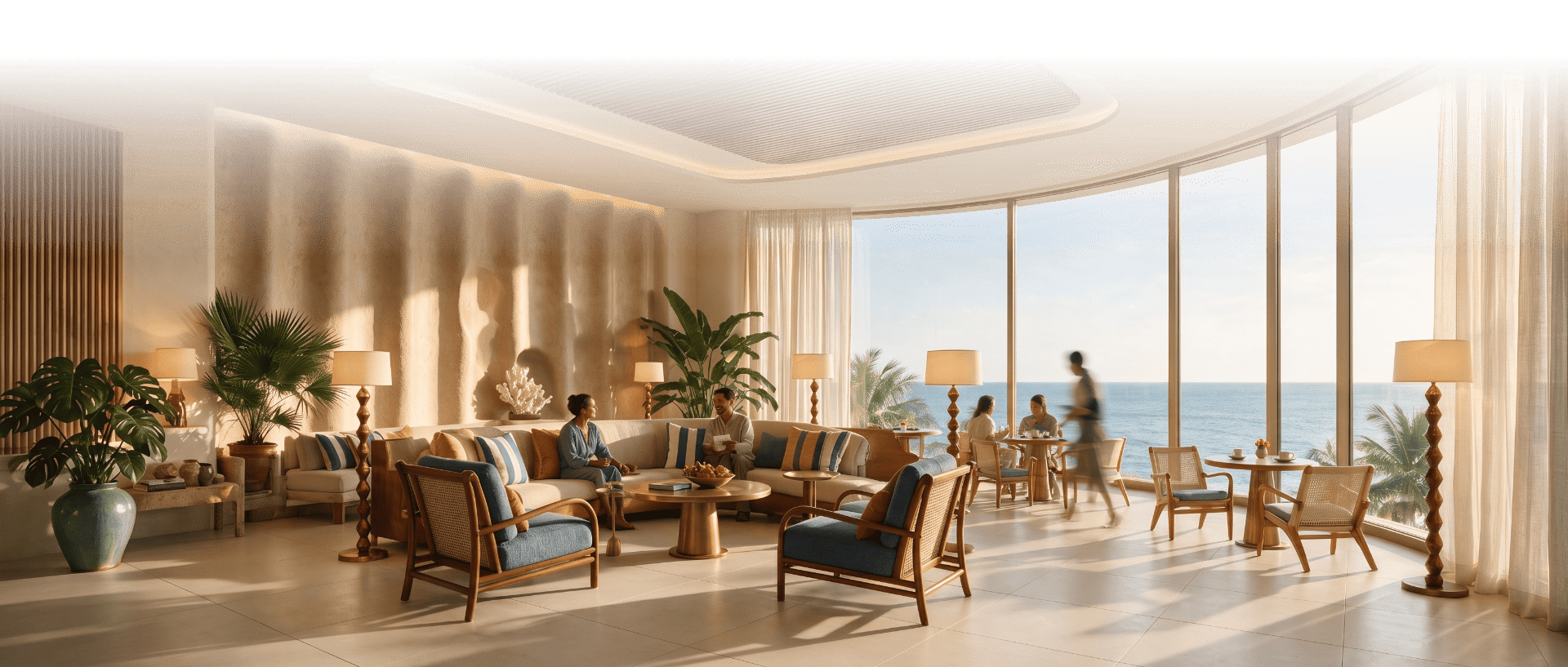 Phòng VIP Lounge sang trọng cho cư dân