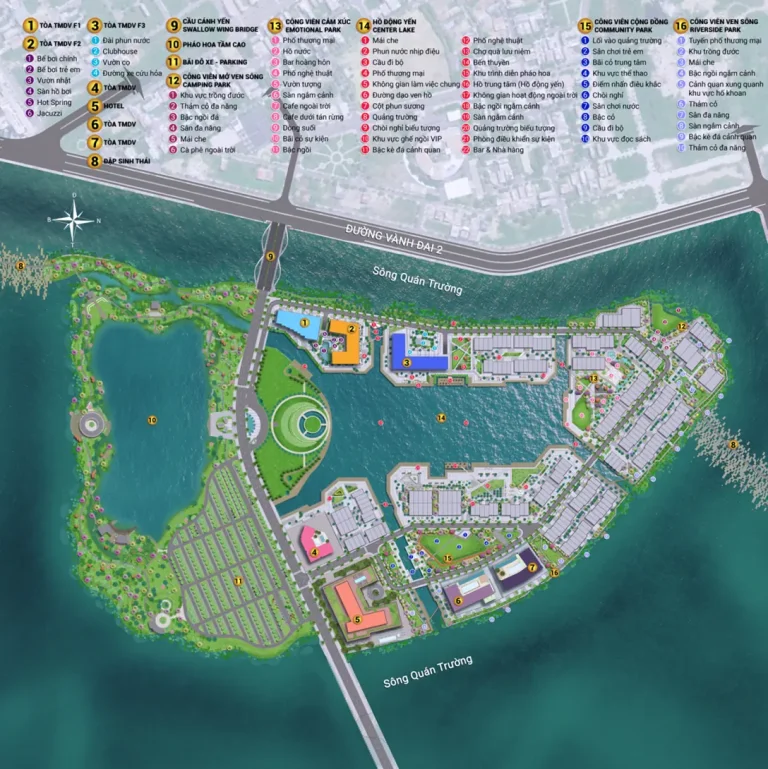 Mặt Bằng Charmora City 2026: Chi Tiết 3 Đảo & Layout