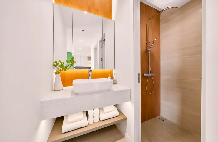 Nhà mẫu căn 1 phòng ngủ – phòng tắm