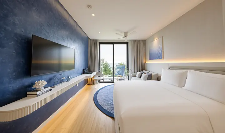 Nhà mẫu căn Studio – không gian phòng ngủ