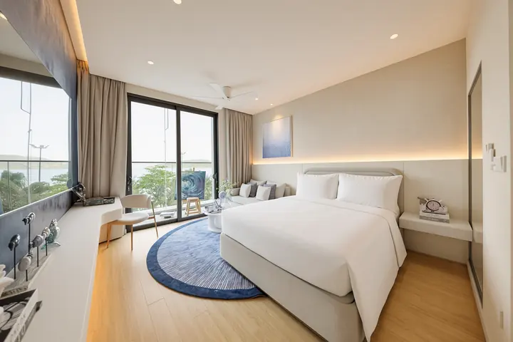 Nhà mẫu căn Studio – không gian phòng ngủ