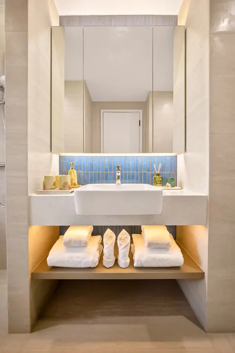 Nhà mẫu căn Studio Charmora City – phòng tắm