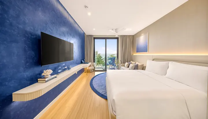 Nhà mẫu căn Studio – không gian phòng ngủ