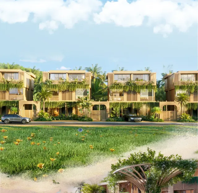 La Tien Villa landscape concept